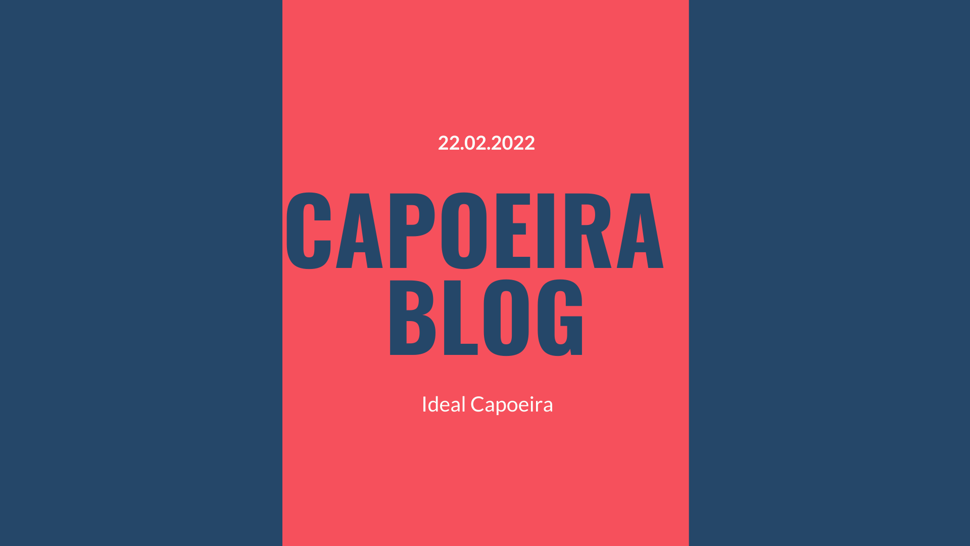 Willkommen beim Capoeira Blog